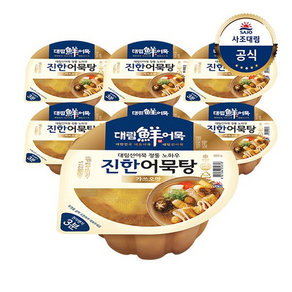 [대림냉장] 진한어묵탕 가쓰오맛 360g x6개, 6개