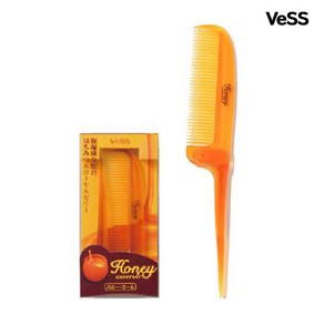 일본V.S/허니 테일Comb 롤브러쉬/꼬리빗/가르마빗/빗/헤어롤, H-450 접이식테일Comb, 1개