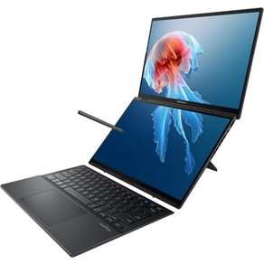 아수스 ASUS 젠북 듀오 노트북 듀얼 14인치 OLED WUXGA UX8406MA, UX8406MA-DS76T, Win11 Home, 16GB, 1TB, 잉크웰 그레이