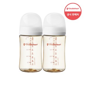 더블하트 모유실감 3세대 트윈팩 240ml 블루밍가든