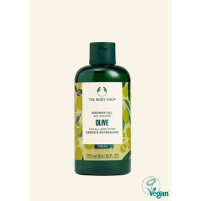 더바디샵 올리브 샤워 젤 250ML SHOWER GEL OLIVE 23580 올리브 바디워시 250ml, 1개