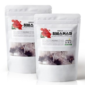 늘해찬 볶은 히비스커스 꽃차 삼각티백 대용량, 100개, 1g, 1개입, 100개