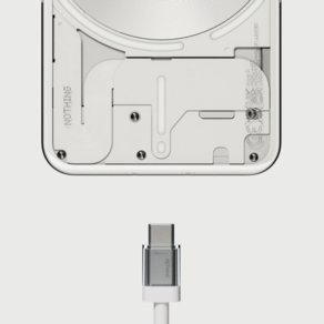[공식수입] 낫싱폰투 NOTHING Phone(2) C타입 충전케이블 Type-C호환 고속 충전, 1개, 1m