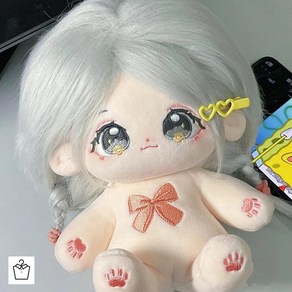 무속성 솜인형 아이돌 인형 여자 20cm 모헤어