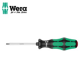 WERA 베라 십자 스크류드라이버 350SK PH 2x100mm 1개(낱개), 1세트