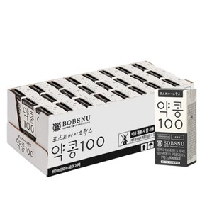 서울대 밥스누 포스트바이오틱스 약콩100, 190ml, 24개