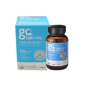 지큐랩 100억 생유산균 골드 500mg x 60캡슐 x 2박스, 60정, 2개