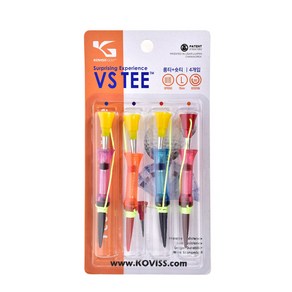 KOVISS VSTEE L 4p + SS 4p 세트, 랜덤발송, 1세트