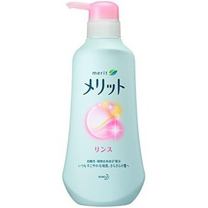 일본직발송 6. MERIT 장점 린스 펌프 480ML B00I4G1772, 컨디셔너 펌프, 1개