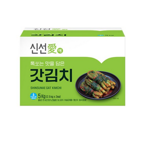 신선애 갓김치 5kg, 1개