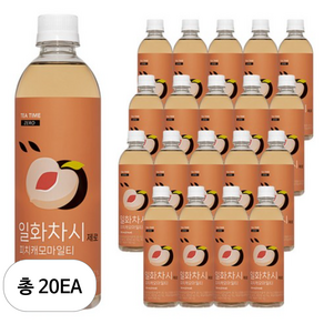 일화차시 피치캐모마일티 제로 500ml 20개