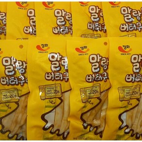 정화 식품 말랑말랑 버터구이오징어 10봉, 50g, 10개