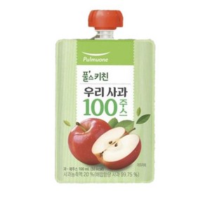 풀무원 풀스키친 우리 사과주스 100, 12개, 100ml