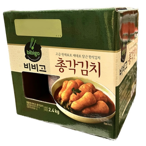 코스트코 비비고 총각김치 2.4kg 일반박스 발송 /냉장 김치, 1개