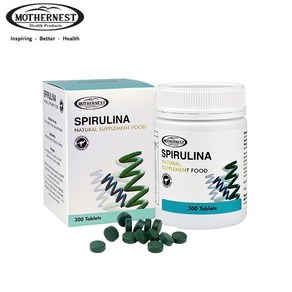 호주 마더네스트 스피루리나 Mothenest Spiulina 500mg 300캡슐, 1개