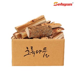 참나무 캠핑장작 10kg.20kg/불멍 바베큐용품 나무/마른장작 바베큐 난로 캠핑용품 참숯, 1개