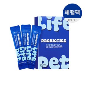 [체험팩]라이프펫 강아지 애견 유산균 면역영양 보조 프로바이오틱스 미니 6g, 1개