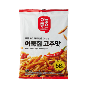 오늘좋은 어묵칩 고추맛 (85G)