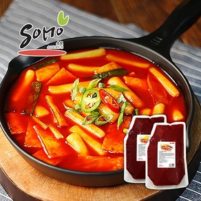 소모 추억의 학교떡볶이 소스 2kg 보통맛