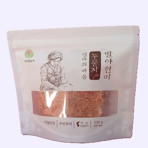 종달새 엄마의마음 발아현미 누룽지, 250g, 1개