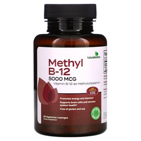 메틸 B12 체리 5000mcg 베지 사탕 90정, 1개, 1개