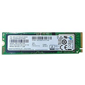 삼성전자 삼성전자 PM981 M.2 2280 NVMe 1TB DRAM탑재 / 방열판+고정나사 증정 ~SS153