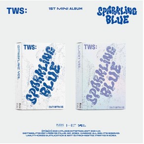 개봉앨범 포토카드 없음 I 투어스 (TWS) - 1st Mini Album Sparkling Blue 버전