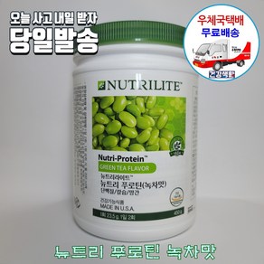 암웨이 뉴트리 푸로틴 (녹차맛) + 사은품 (케이블정리선) [우체국택배], 450mm, 1
