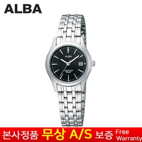 [세이코알바][SEIKO ALBA] [무상AS 정품][삼정시계정품AS가능] 여성여자 학생 패션 클래식 정장 메탈밴드 손목시계 AXT859X1