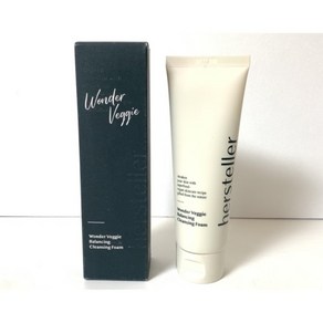 NEW) 허스텔러 클렌징폼 I 원더 베지 밸런싱 클렌징 폼 I 비건 폼클렌저, 2개, 120ml