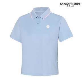 카카오프렌즈 골프 KAKAO FRIENDS GOLF 여성 크롭 폴로티_16572572_588582 686592