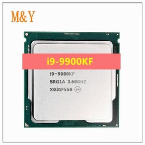 코어 i9 9900KF 3.6G 16MB CPU 소켓 1151 H4 LGA1151 14nm 옥토 프로세서 호환 제품, 한개옵션0