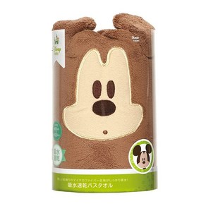 TODR1 입체캐릭터 극세사 비치타올, 미키마우스, 1개