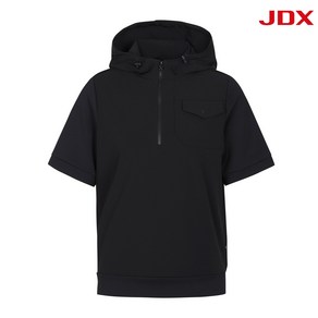 [제이디엑스] JDX 골프 봄 가을 여성 배색 후드 반팔 티셔츠 X1TSV7502