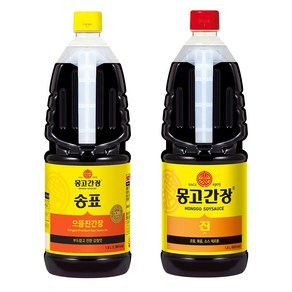 몽고 송표 으뜸진간장 1.8L+진간장1.8L