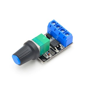 털보몰 PWM DC 모터 속도 컨트롤러 5V-16V 10A 속도제어 스위치, 1개