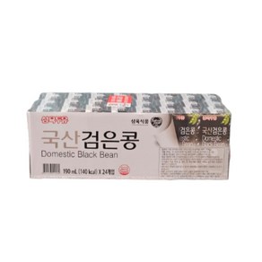 삼육 국산 검은콩 두유 190ml, 48개