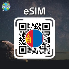 [몽골 eSIM] AIS 8일 6GB후 저속 무제한 우즈베키스탄이심 카자흐스탄 유심 데이터 LTE e심, 몽골 AIS 기간 내 6GB후 저속 무제한, 알림톡QR발송됩니다 이메일은 추가정보란에 추가작성, 1개