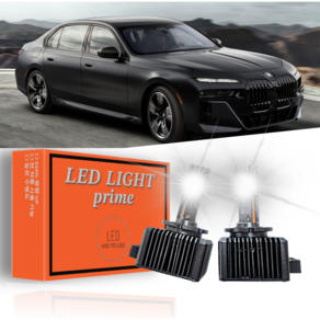 [ACK LIGHT] 초극강 밝기 6500k 양면형 LED D1S D3S D5S D8S 전조등 헤드램프, 1개