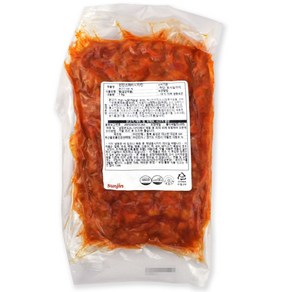 선진FS 스파이시 닭가슴살 치킨토핑 1kg 샐러드 샌드위치 피자, 1개