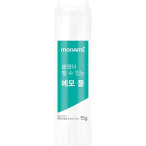 모나미 붙였다 뗄 수 있는 메모 풀딱풀, 24개, 15g