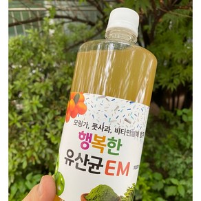 행복한 도가수 6개 세트 마시는 EM 도가수EM 식용 이엠 유정룡효소과학 맑은 EM원액, 1L