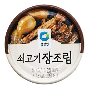 청정원 쇠고기 장조림(캔), 95g, 1개