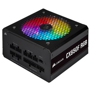 [CORSAIR] iCUE CX650F RGB (블랙) (ATX/650W)