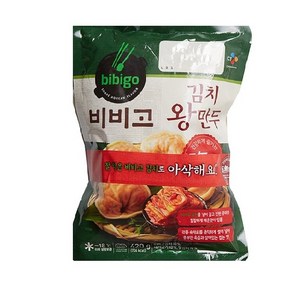 CJ 비비고 김치 왕만두 420Gx2입 1개 (신선식품), 420g, 2개