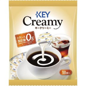 일본 키 커피 크리미 액상 포션 크림 프림 크리머 4.5ml 18입 X 10팩 (180개), (4.5mlx18P)x10봉, 10개