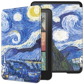 Funda Kindle Colosoft Papewhite Signatue Edition 2 세대 2024 케이스 PU 가죽 하드 PC 뒷면 자동 절, 한개옵션2, 03 Kindle2th Gen 7inch, XK