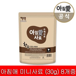 아침애 한우800g+샘플8개 수제 소프트 강아지사료 가수분해