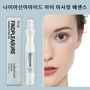 나이아신아마이드 탄력 롤링 아이 에센스 다크서클 주름개선 눈밑지방제거 아이케어, 1개, 15ml