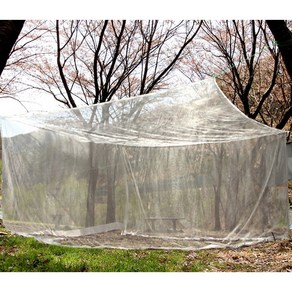 대성 국산 솔향 튼튼한 사각 모기장 1인-20인 사이즈다양, [키높이]화이트(점보야외)19-20인용(높이210)